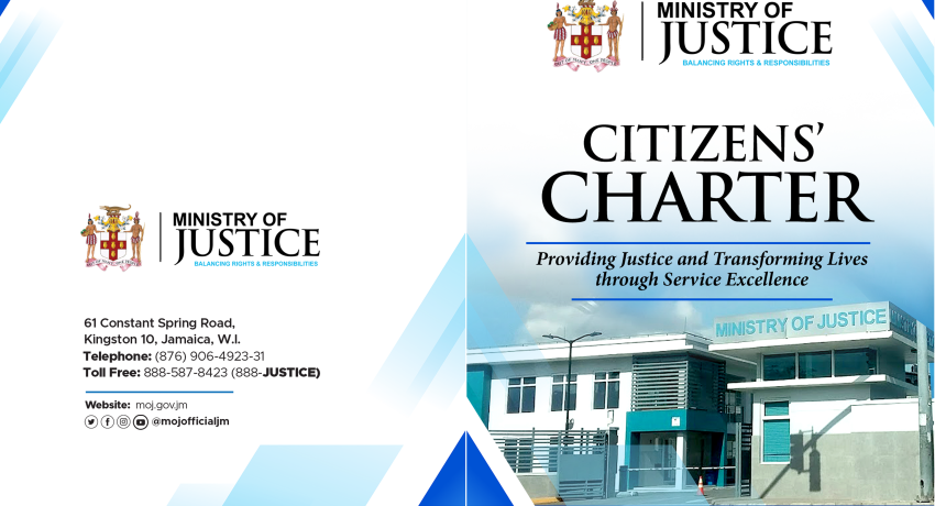 Ministry of Justice Citizens' Charter 